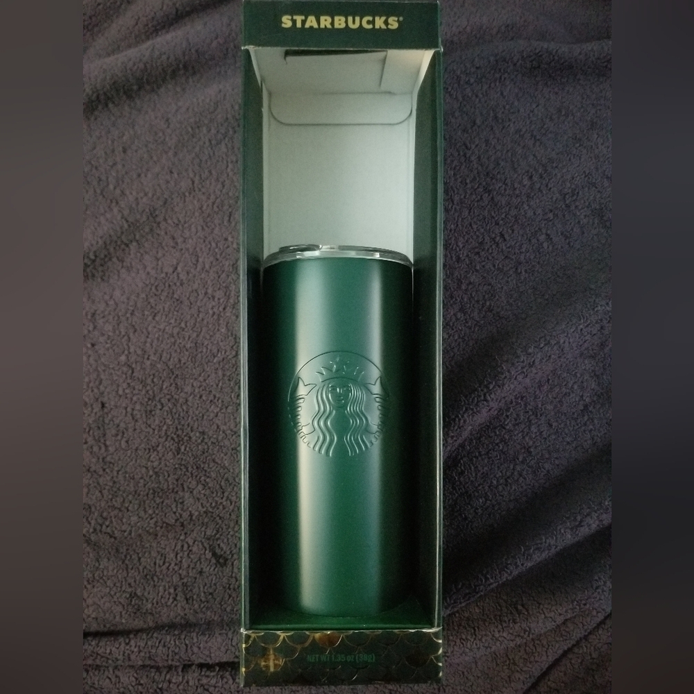 Starbucks Dark Green Travel Mug 20oz